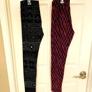 LuLaRoe leggings. 2 for $15. One Size